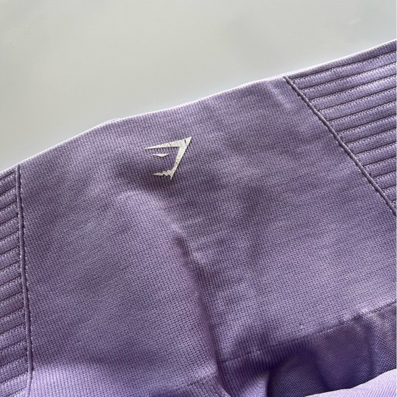 Gymshark • Eyelet Purple Gymshark Leggings - Picture 4 of 4